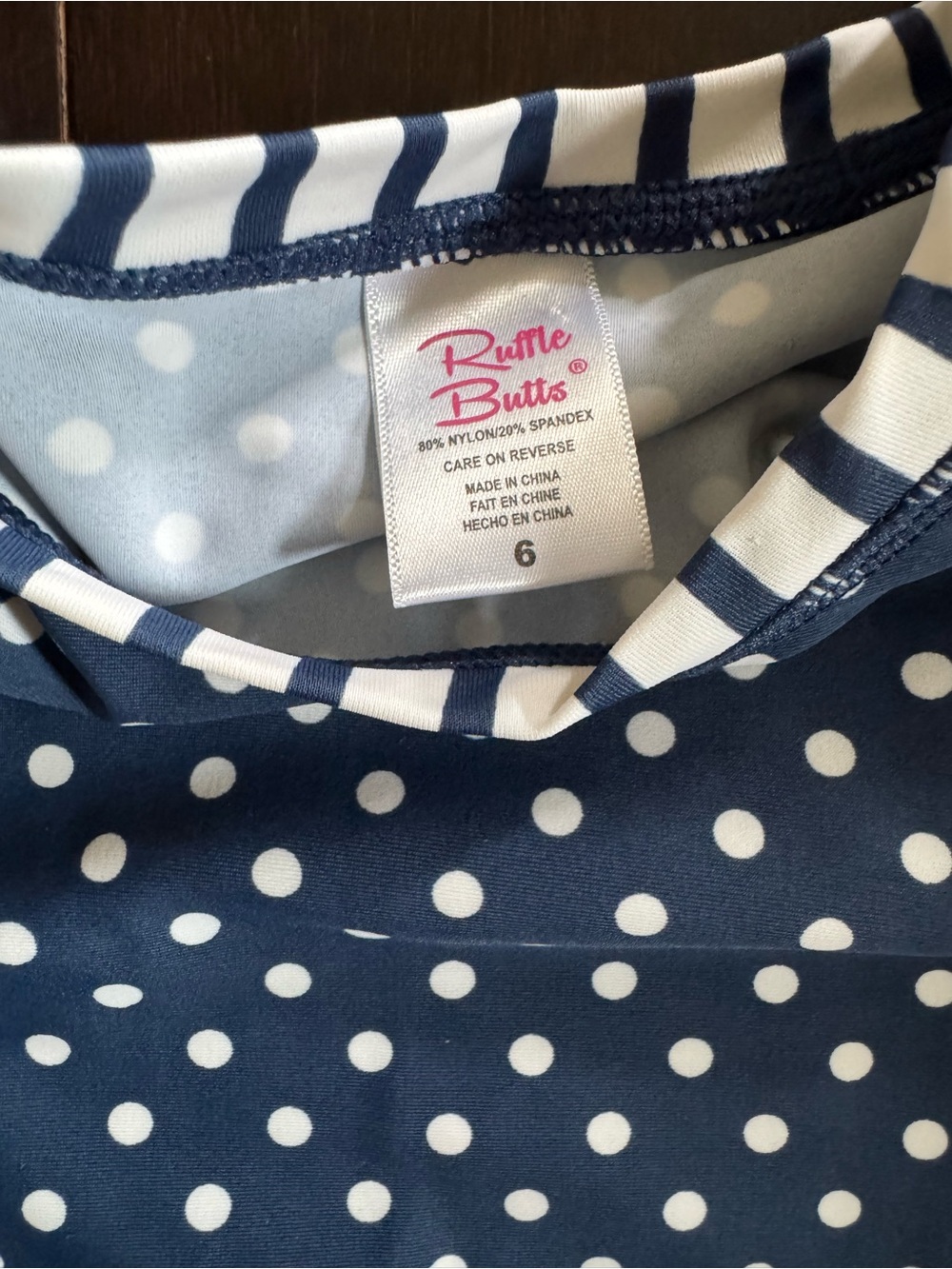 Girls Ruffle Butts swimsuit - Picture 2 of 4